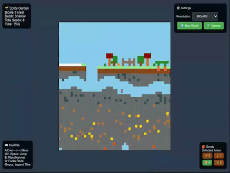 Sprite Garden - Animation